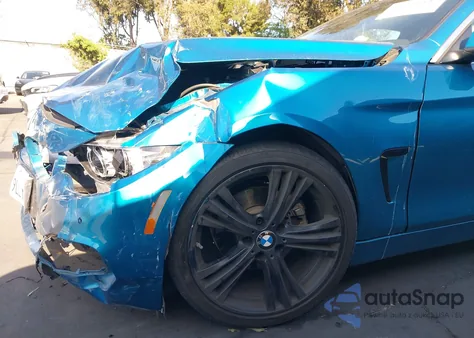 2018 BMW 430I из США, поврежденный, VIN WBA4W3C56JAE99472